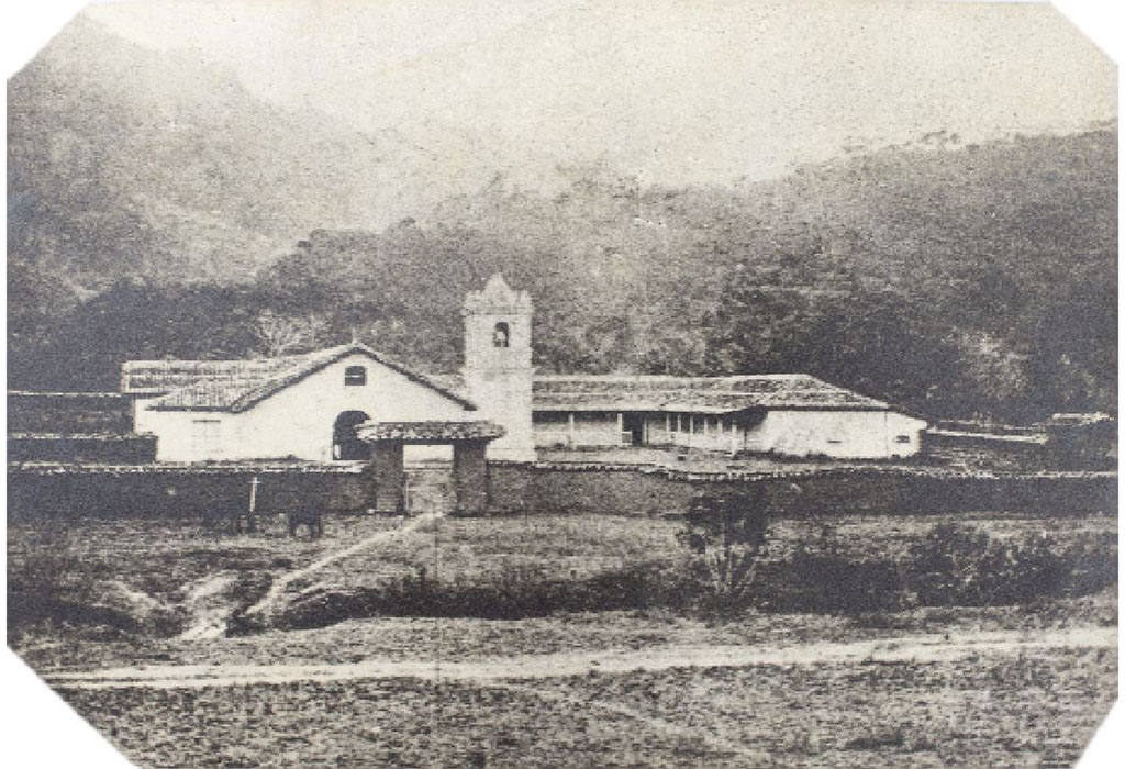 Iglesia de Orosi a finales del siglo XIX